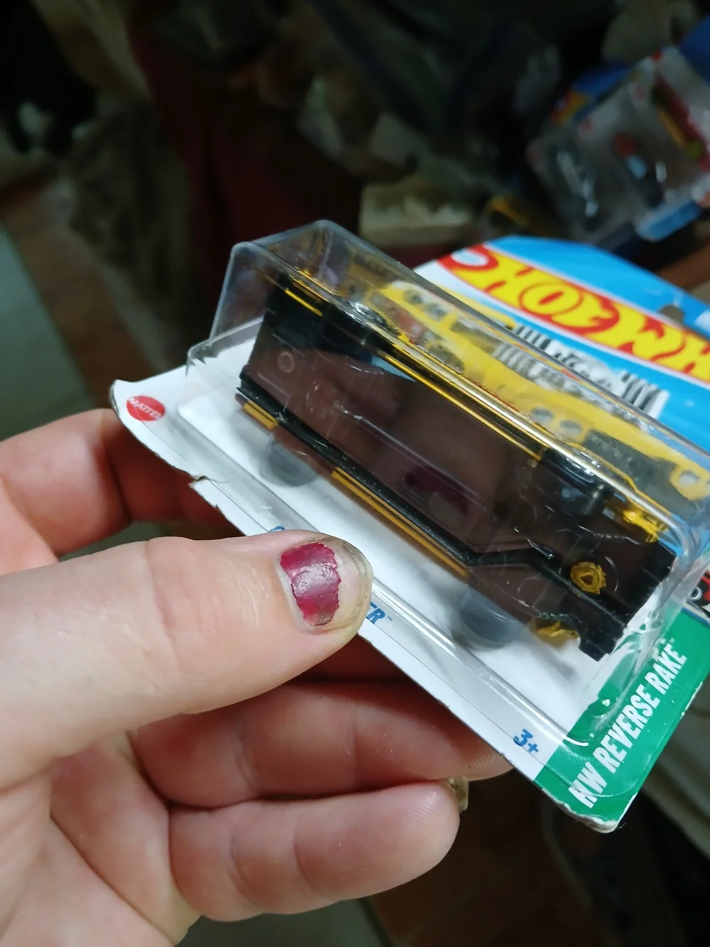 2025 Hot Wheels Cruise Bruiser in yellow, numbered 91/250 and featured as 1/5 in
